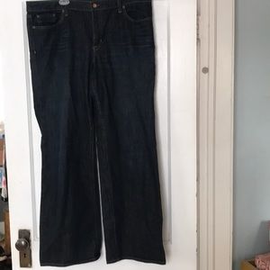 Gap wide leg jeans